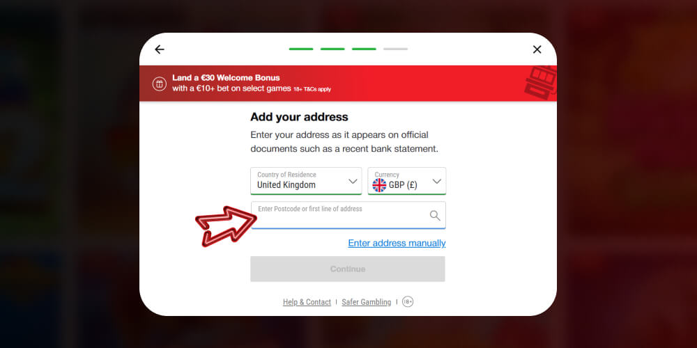 add your contact details