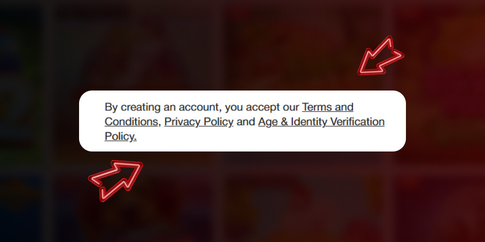 agree to terms and conditions