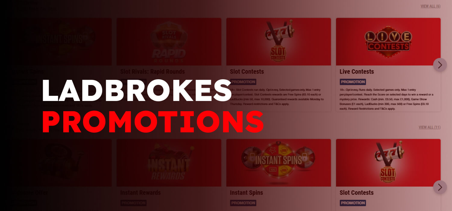 available ladbrokes promotions